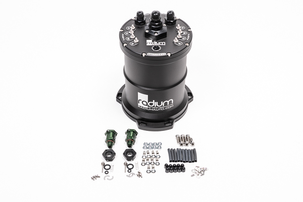 Radium Engineering — Radium Multi-Pump Ti Automotive E5LM Fuel Surge Tank Pumps Not Included - view 2